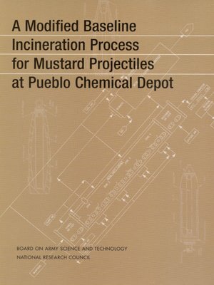 cover image of A Modified Baseline Incineration Process for Mustard Projectiles at Pueblo Chemical Depot